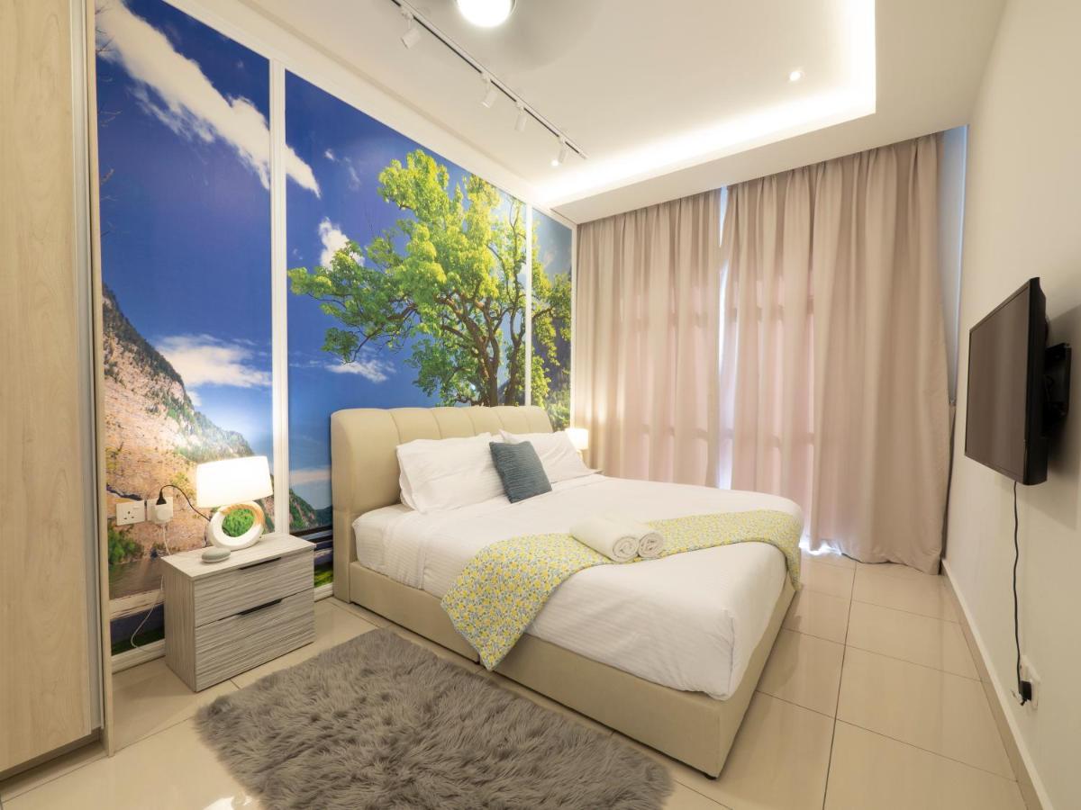 Seaview Condo Near Rf Mall, Food Court & Free Netflix Johor Bahru Kültér fotó