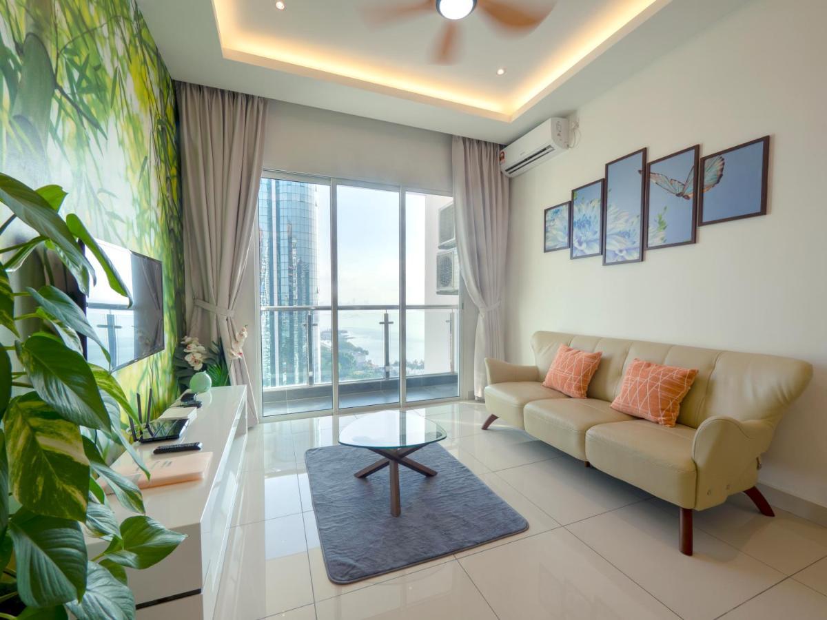 Seaview Condo Near Rf Mall, Food Court & Free Netflix Johor Bahru Kültér fotó