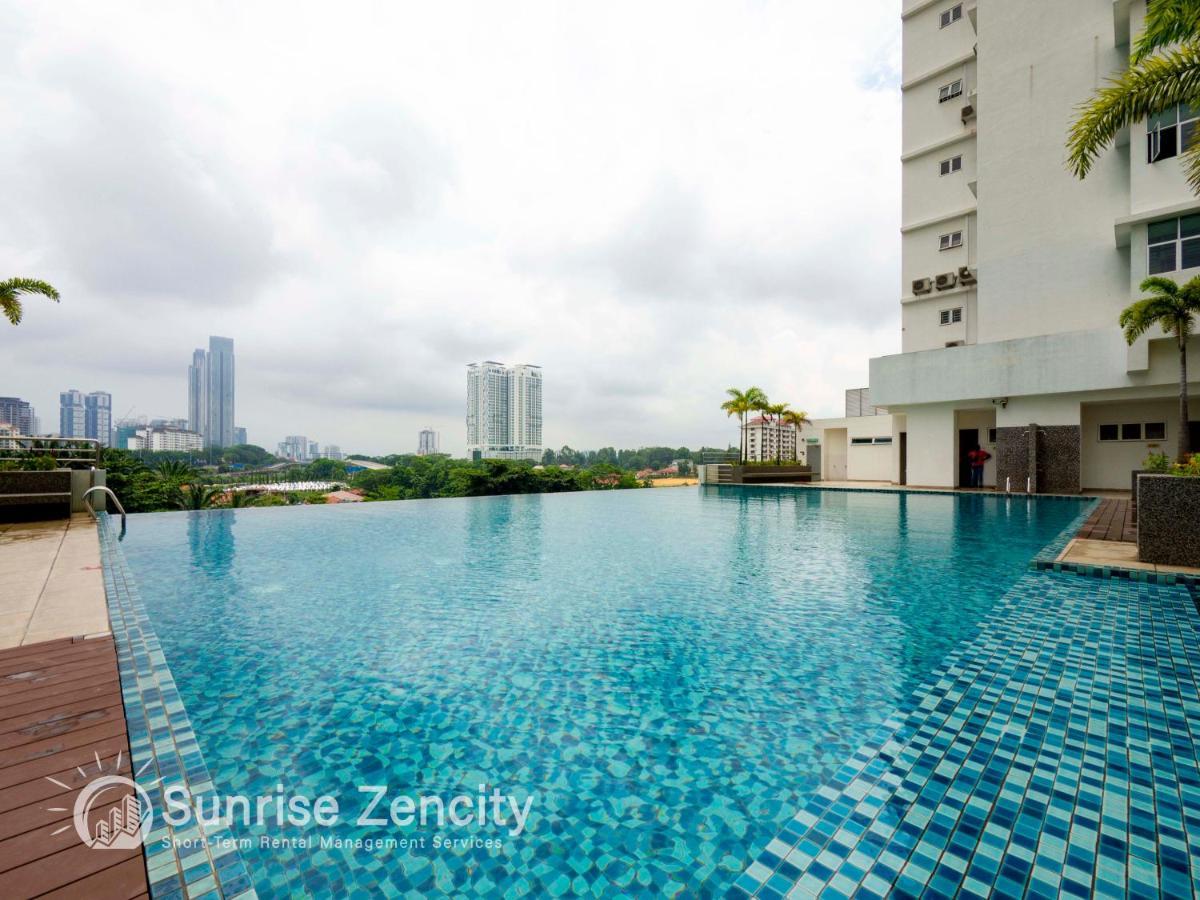 Seaview Condo Near Rf Mall, Food Court & Free Netflix Johor Bahru Kültér fotó