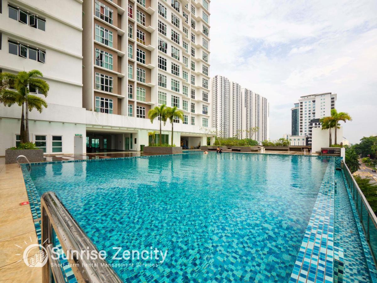 Seaview Condo Near Rf Mall, Food Court & Free Netflix Johor Bahru Kültér fotó