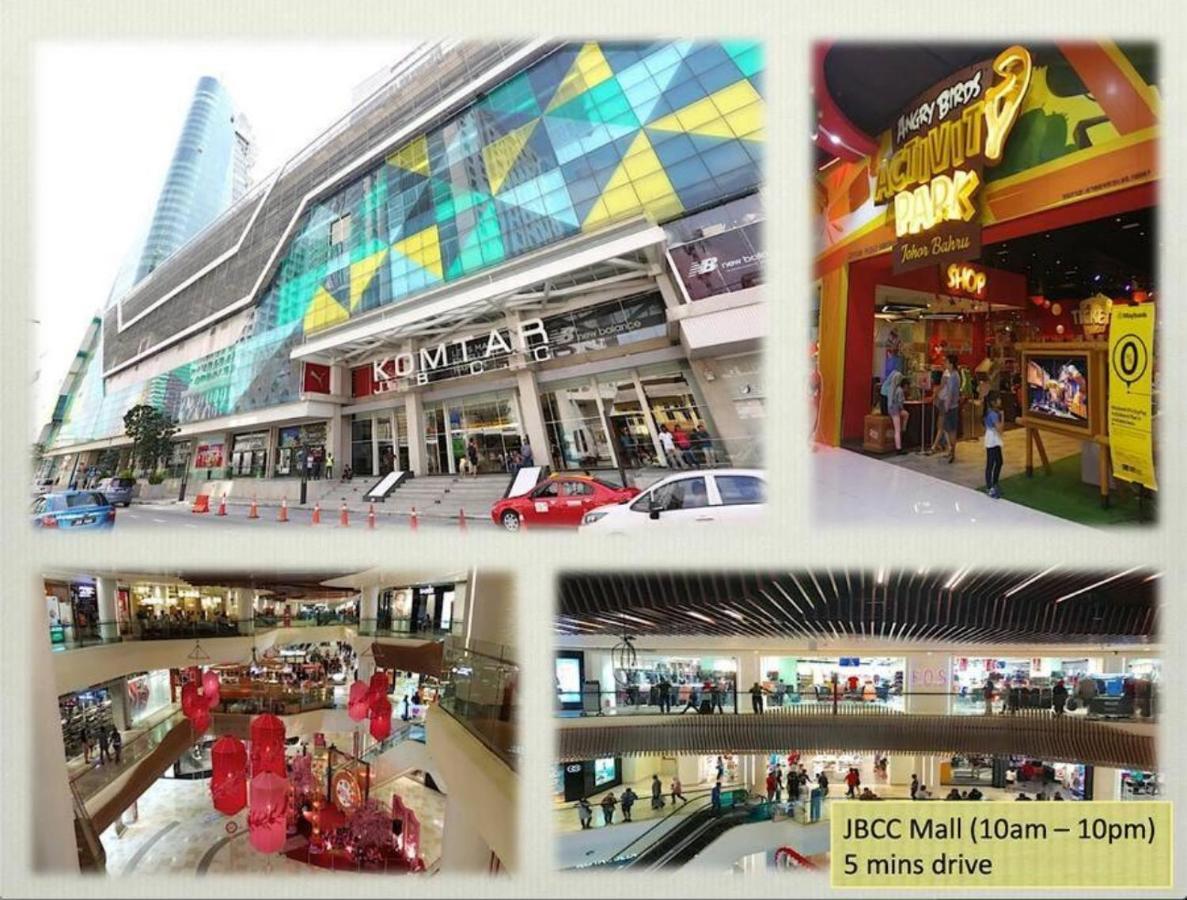 Seaview Condo Near Rf Mall, Food Court & Free Netflix Johor Bahru Kültér fotó
